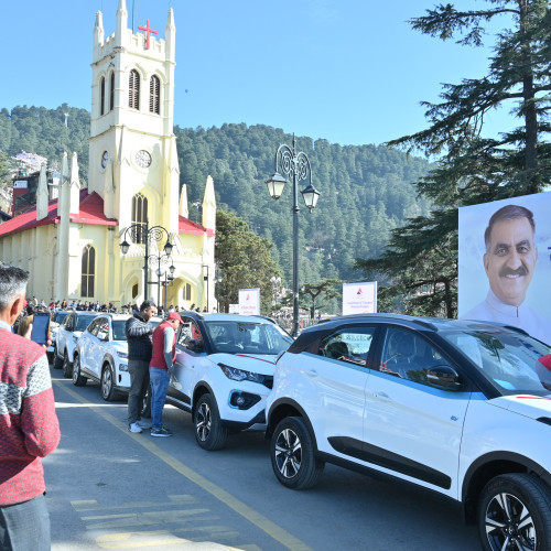 Launching of e-vehicle by the Hon'ble Chief Minister on 3rd Feb. 2023